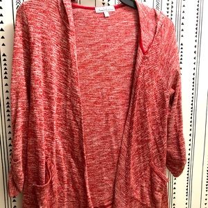 Hooded Women’s Cardigan with pockets